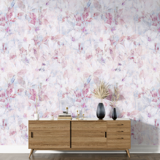 Papier peint motif XL - Motif floral