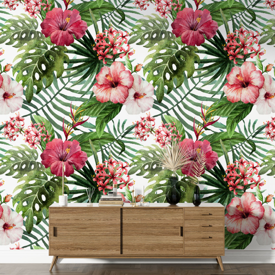 Papier peint motif XL - Motif tropical