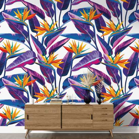 Papier peint motif XL - Motif tropical