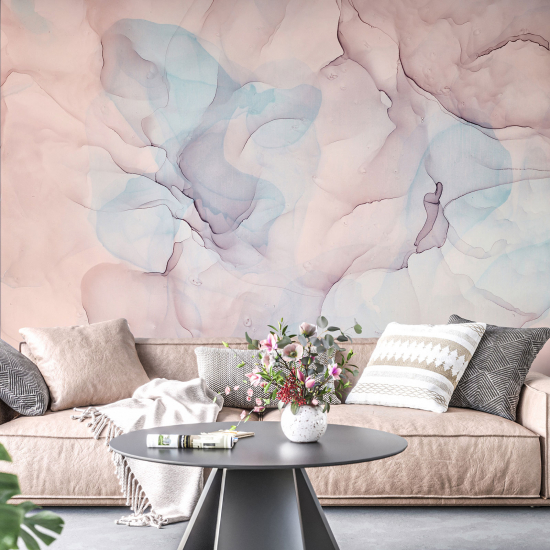 Papier peint - Fresque murale rose - 602