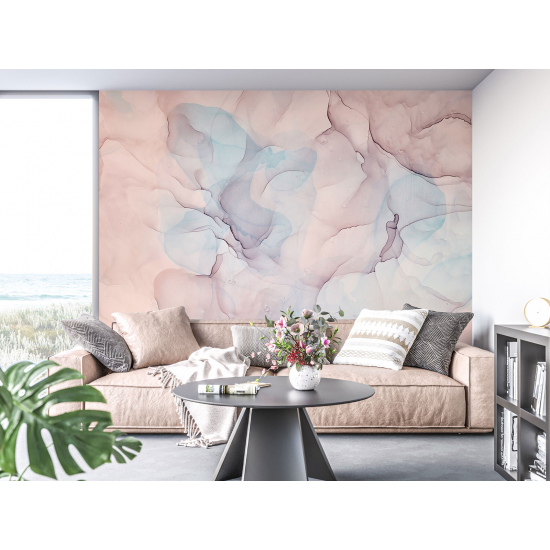 Papier peint - Fresque murale rose - 602