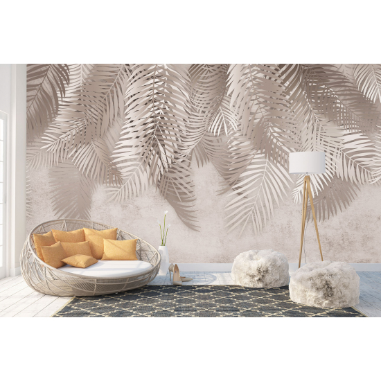 Papier peint - Feuilles Palmiers - 788