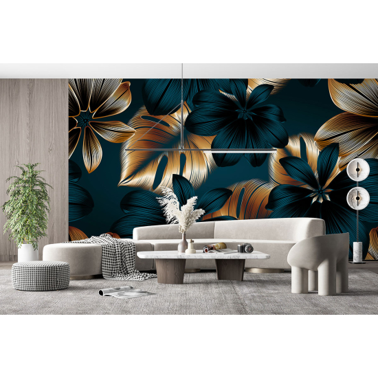 Papier peint - Plantes tropicales - 1080