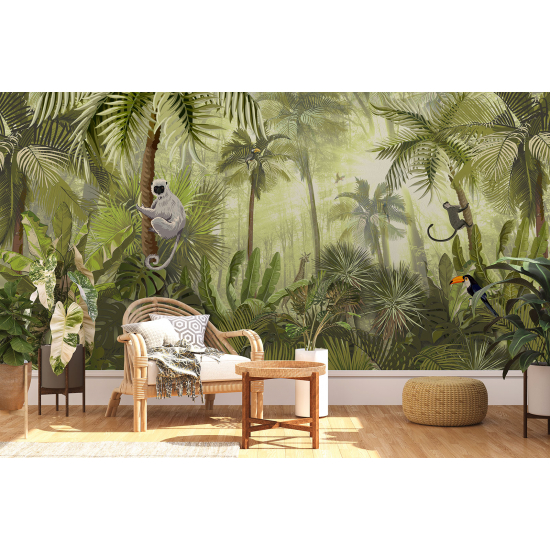 Papier peint - Jungle Enfant - 797