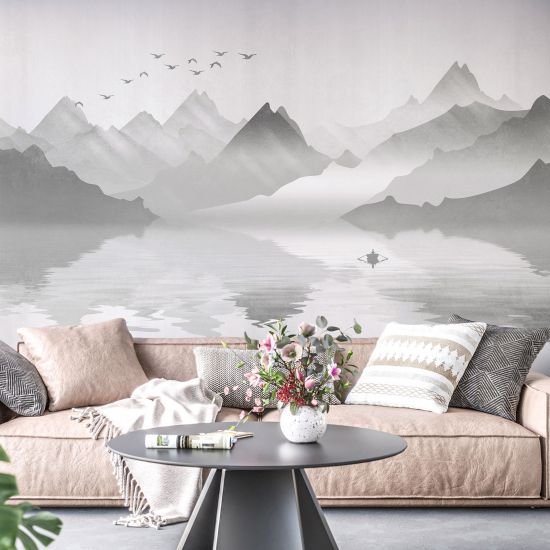 Papier peint - Montagnes Design