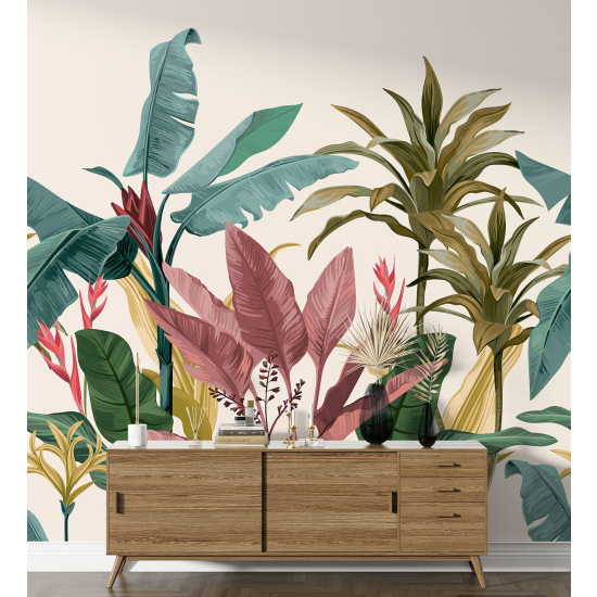 Papier peint - Plantes tropicales - 1026