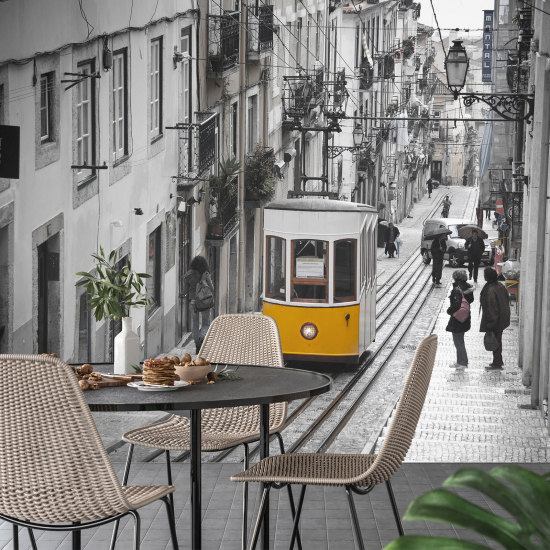 Papier peint - Tramway Lisbonne