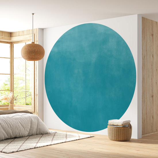 Papier peint rond / cercle - Couleur Tendance - 631