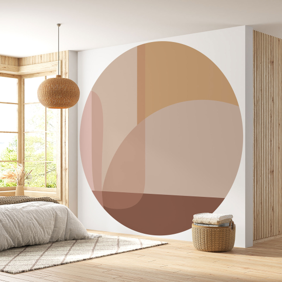 Papier peint rond / cercle - Design