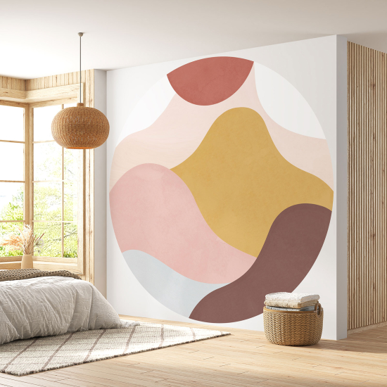 Papier peint rond / cercle - Design