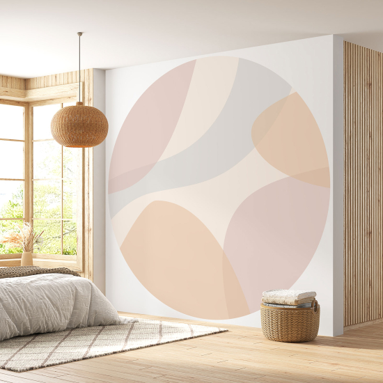 Papier peint rond / cercle - Design