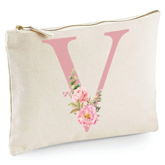 Pochette Monogramme - Lettre V