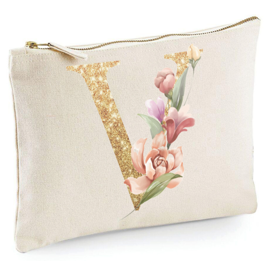 Pochette Monogramme - Lettre V