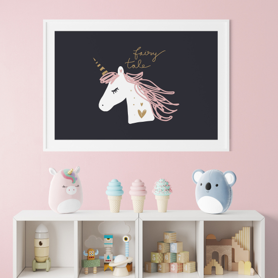 Poster / Affiche enfants - Licorne