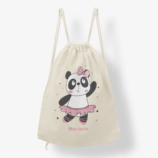 Sac à dos cordon - Panda