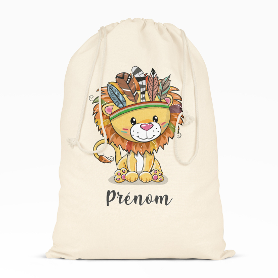 Sac à ficelles - Lion indien