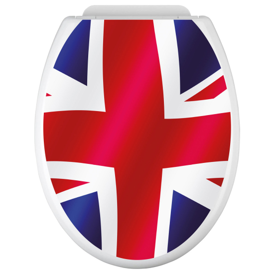 Stickers Abattant WC - Drapeau UK