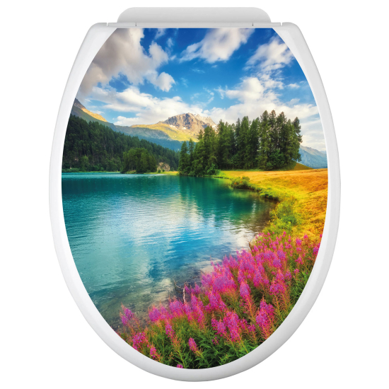 Stickers Abattant WC - Paysage