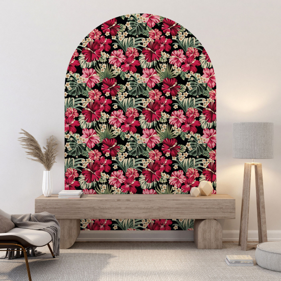 Stickers Arche - Motif floral