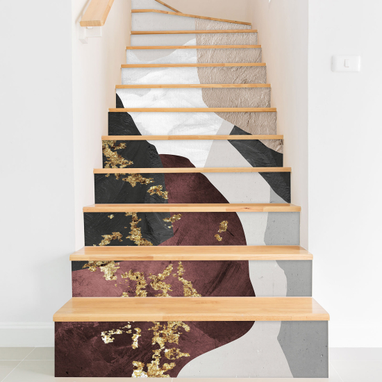 Stickers contremarches escalier - Design