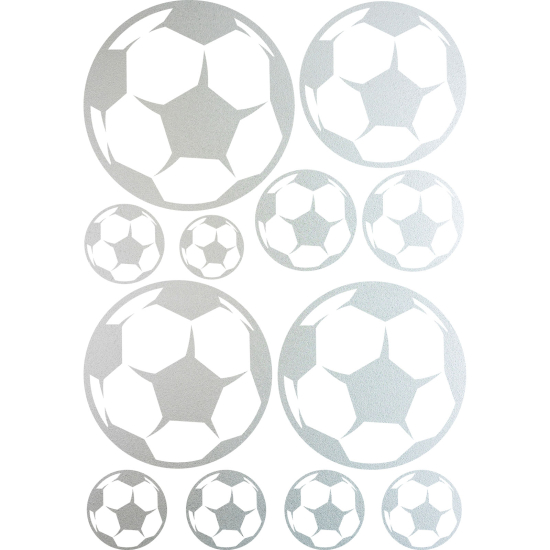 Stickers Dépoli - Kit 12 Ballons de foot