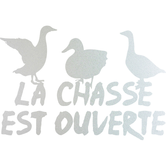 Stickers Dépoli - La chasse est ouverte