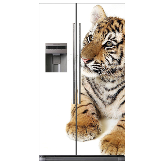 Stickers Frigo Américain - Tigre