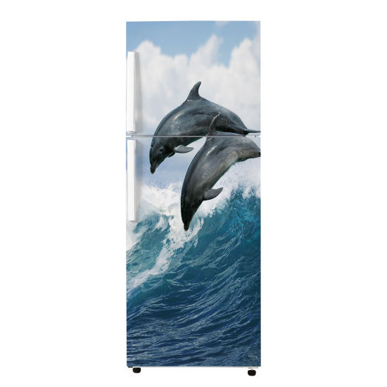 Stickers Frigo - Dauphins