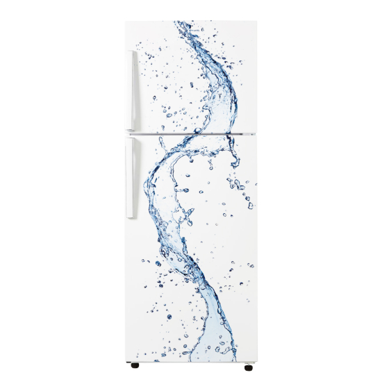 Stickers Frigo - Eau