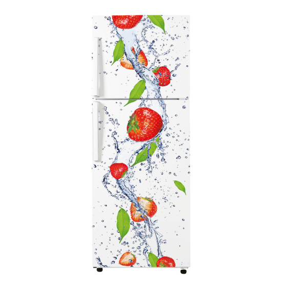 Stickers Frigo - Fraises