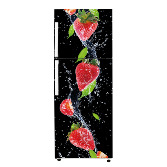 Stickers Frigo - Fraises