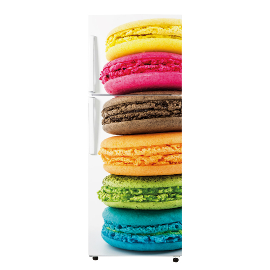 Stickers Frigo - Macarons