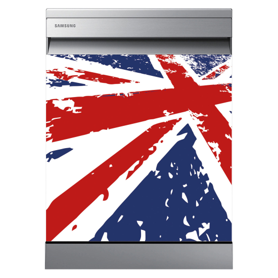 Stickers Lave vaisselle - Drapeau UK