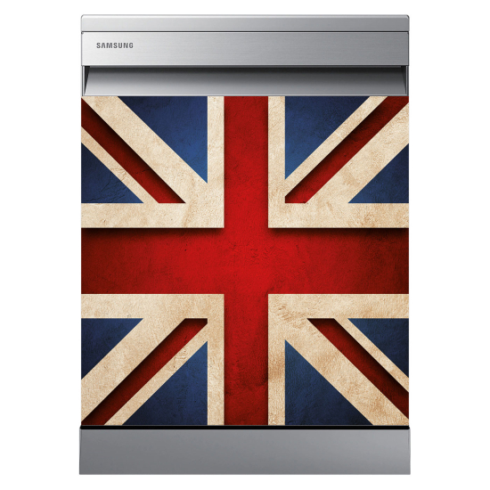 Stickers Lave vaisselle - Drapeau UK