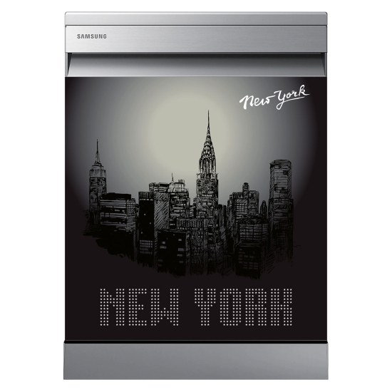 Stickers Lave vaisselle - New York