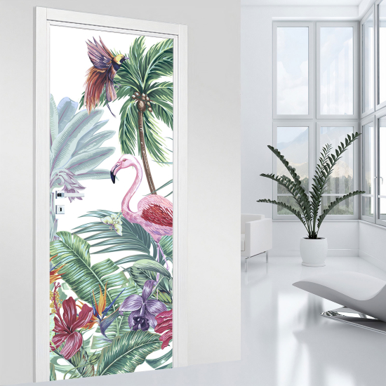 Stickers pour porte - Jungle