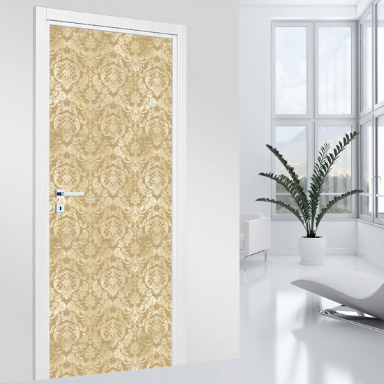 Stickers pour porte - Motif oriental