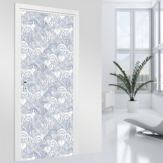 Stickers pour porte - Motif Oriental