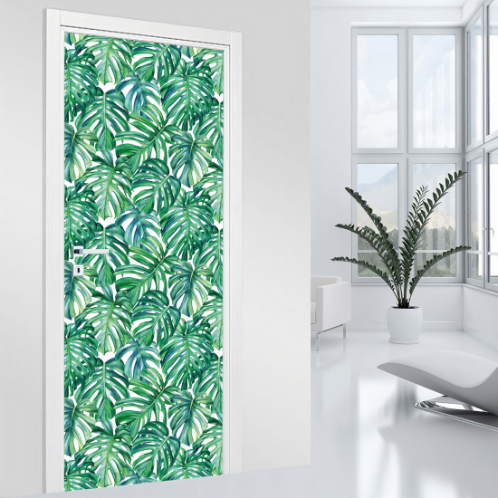 Stickers pour porte - Tropical