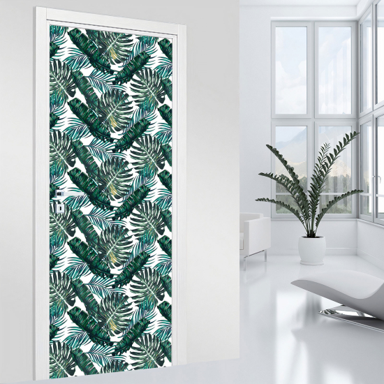 Stickers pour porte - Tropical