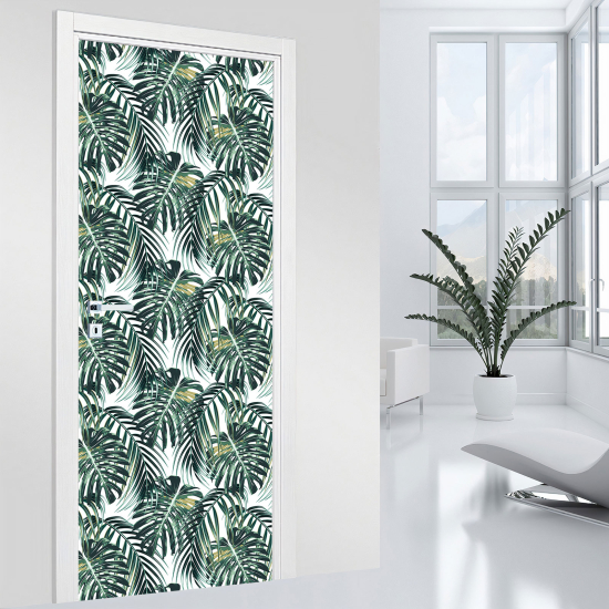 Stickers pour porte - Tropical