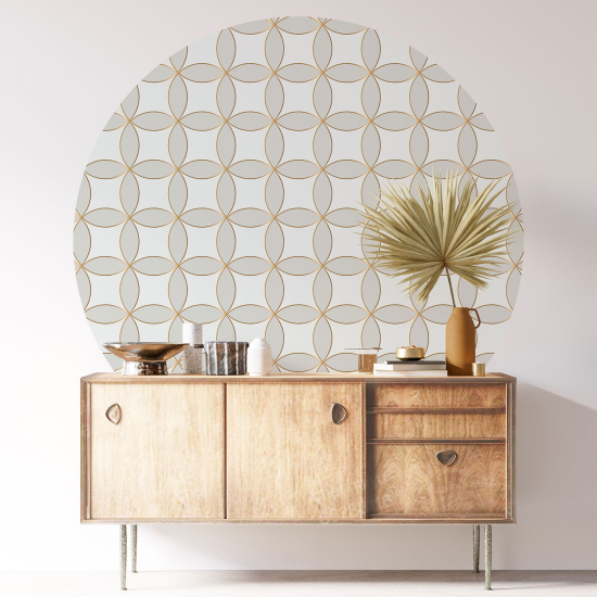 Stickers rond / cercle - Motif oriental