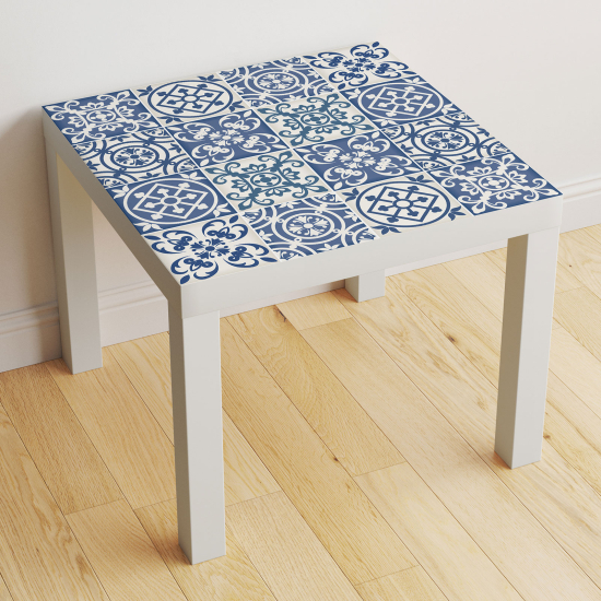 Stickers Table - Motif Carreaux de ciment