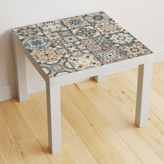 Stickers Table - Motif Carreaux de ciment