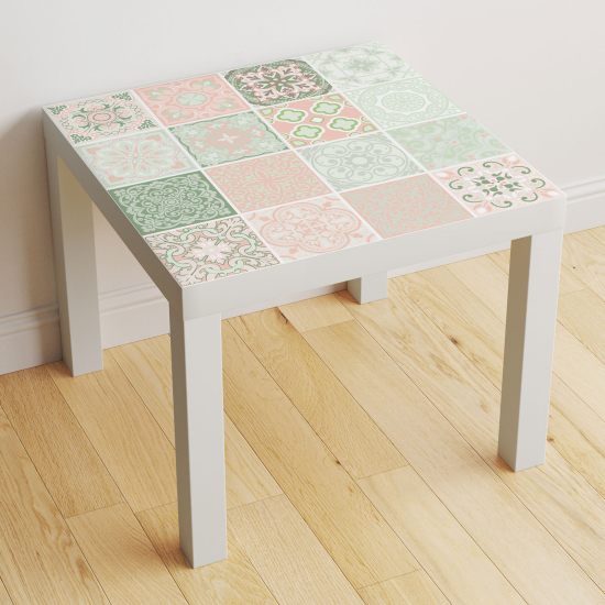 Stickers Table - Motif Carreaux de ciment