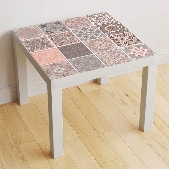 Stickers Table - Motif Carreaux de ciment