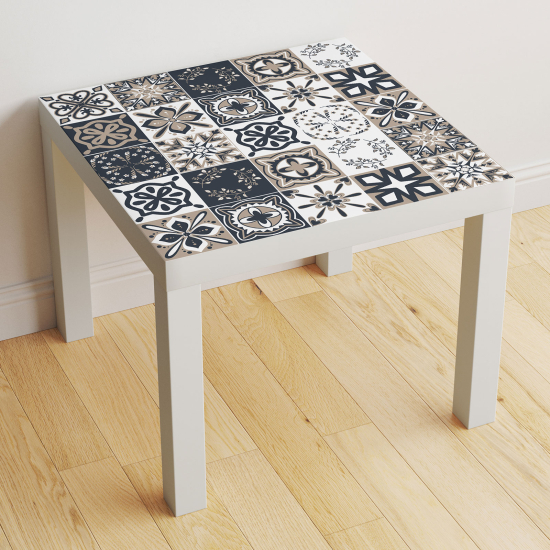 Stickers Table - Motif Carreaux de ciment