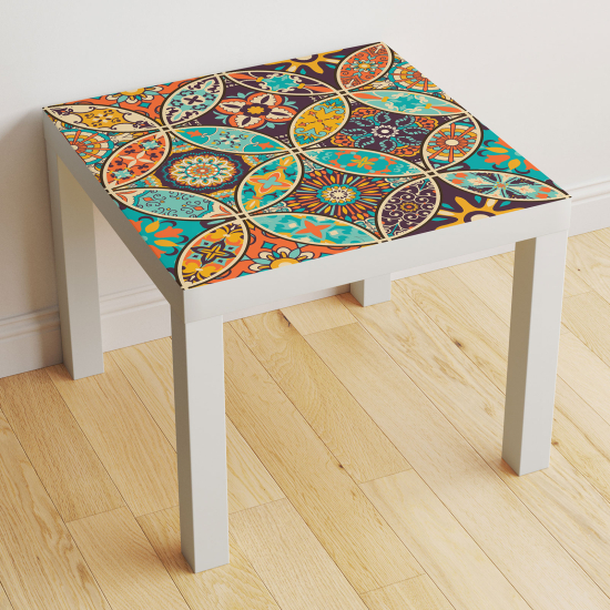 Stickers Table - Motif Carreaux de ciment