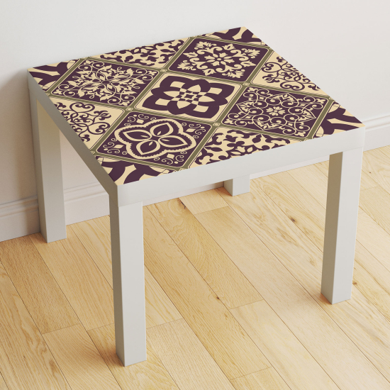 Stickers Table - Motif Carreaux de ciment