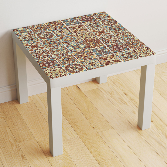 Stickers Table - Motif Carreaux de ciment